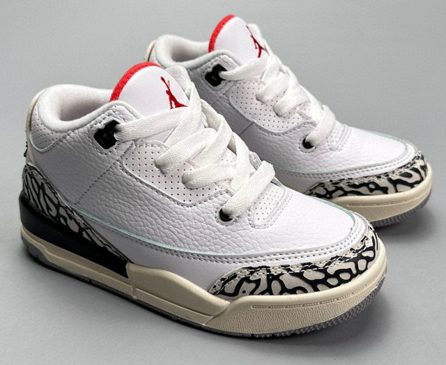 Kids Air Jordan Cement 3 01